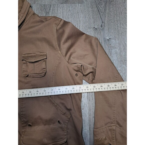 Woolrich Womens Size (PXL) New Saddle 15803 Button Down Light Jacket - Picture 5 of 7